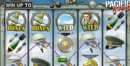 Playing Pacific Attack Slot