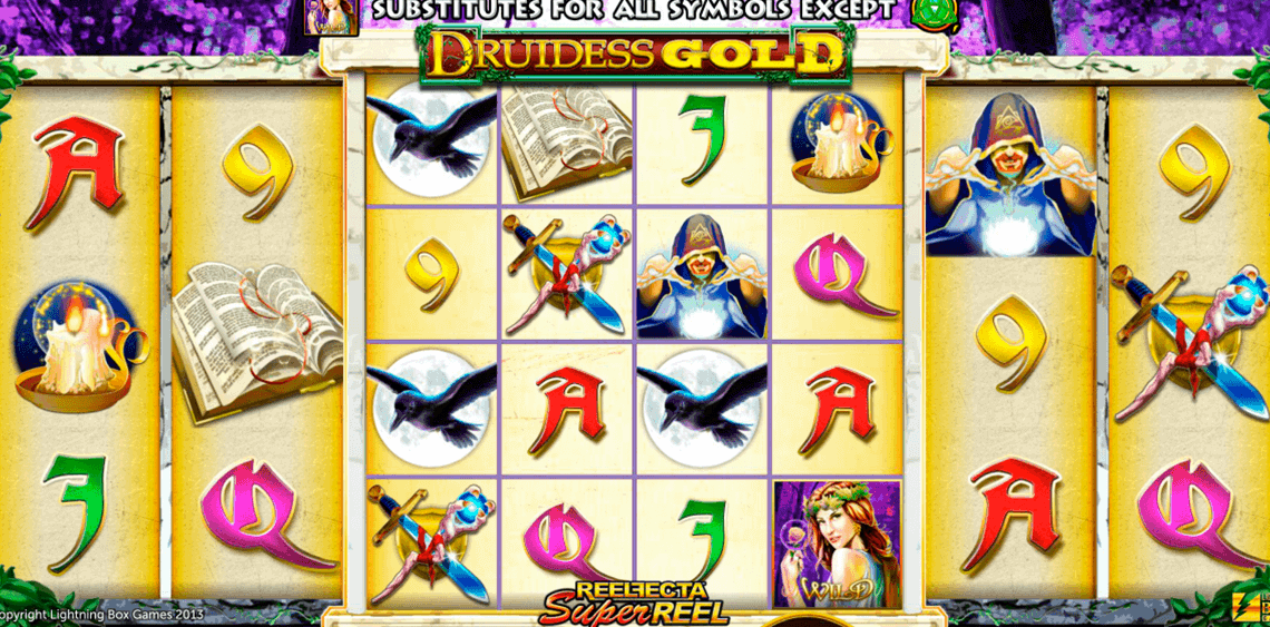 Druidess Gold Top 20 Slot Overview